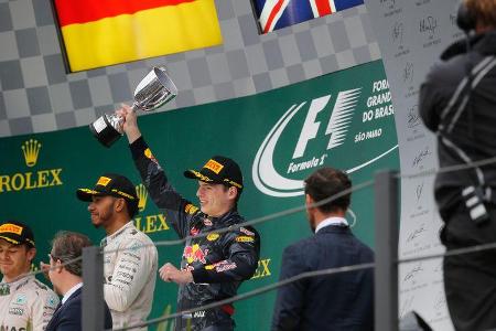 Max Verstappen - Red Bull - GP Brasilien 2016 - Interlagos - Rennen