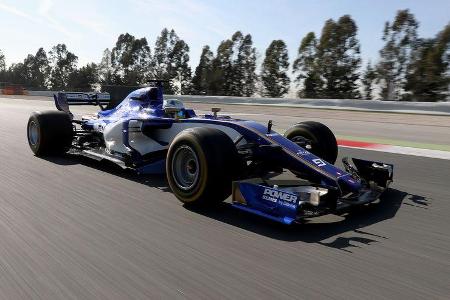 Sauber C36 - Test - Shakedown - Barcelona - 2017