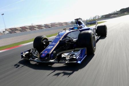 Sauber C36 - Test - Shakedown - Barcelona - 2017