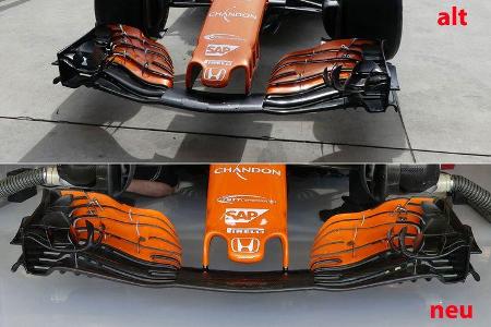 McLaren - GP USA 2017 - Technik-Updates