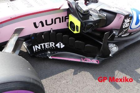 Force India - GP Mexiko 2017 - Technik-Updates