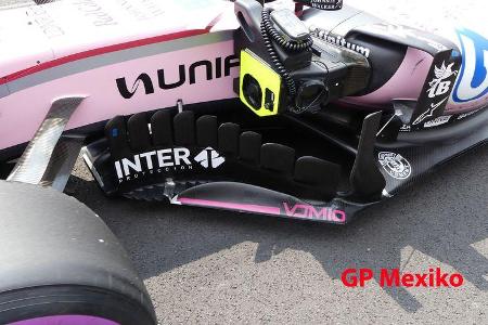Force India - GP Mexiko 2017 - Technik-Updates
