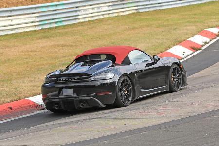 Erlkönig Porsche Boxster 718 Spyder