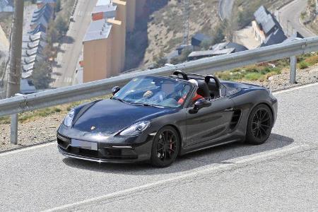 Erlkönig Porsche 718 Boxster Spyder