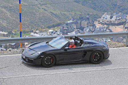 Erlkönig Porsche 718 Boxster Spyder