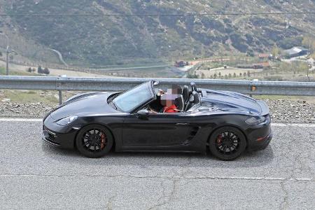 Erlkönig Porsche 718 Boxster Spyder