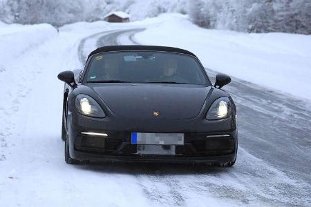 Erlkönig Porsche 718 Boxster Spyder