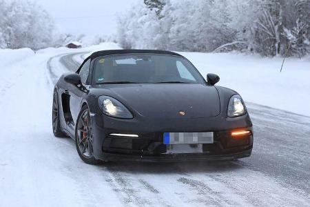 Erlkönig Porsche 718 Boxster Spyder