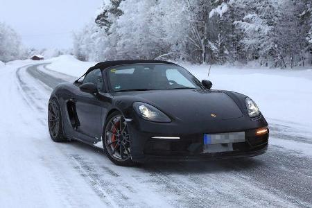 Erlkönig Porsche 718 Boxster Spyder