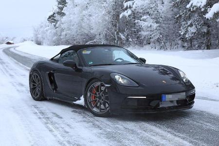 Erlkönig Porsche 718 Boxster Spyder