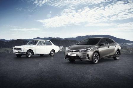 Toyota Corolla 50 Jahre