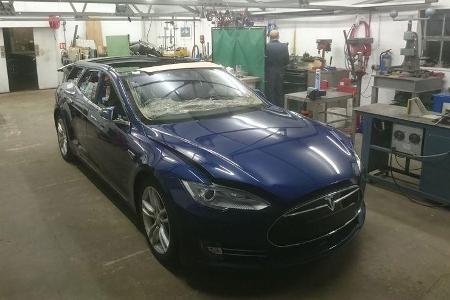 Qwest Tesla Model S Shooting Brake