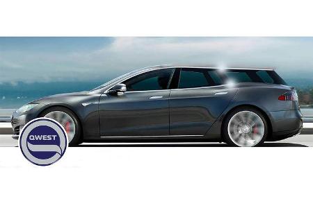 Qwest Tesla Model S Shooting Brake