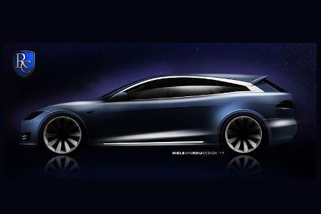 RemetzCars Tesla Model S Shooting Brake