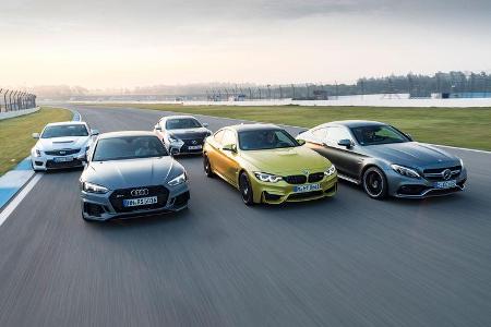 Power-Coupés - Test - Vergleichstest - RS 5 - ATS -V - RC F - AMG C 63 S - M4 Competition