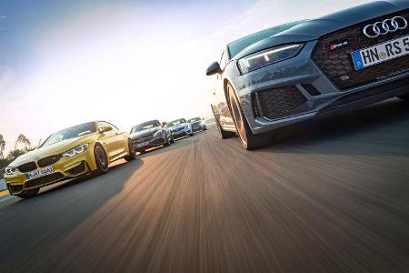 Power-Coupés - Test - Vergleichstest - RS 5 - ATS -V - RC F - AMG C 63 S - M4 Competition