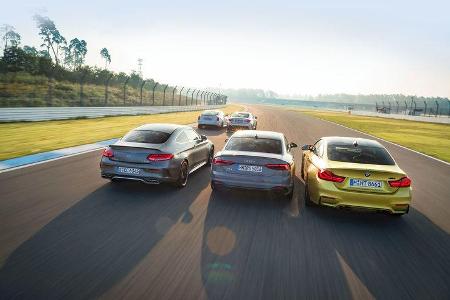 Power-Coupés - Test - Vergleichstest - RS 5 - ATS -V - RC F - AMG C 63 S - M4 Competition