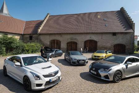 Power-Coupés - Test - Vergleichstest - RS 5 - ATS -V - RC F - AMG C 63 S - M4 Competition