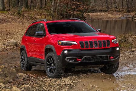 Jeep Cherokee Facelift Modelljahr 2019