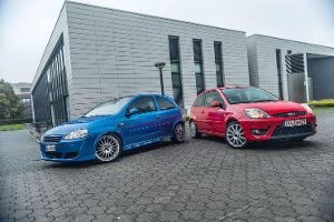 Ford Fiesta ST und Opel Corsa GSi im Fahrbericht