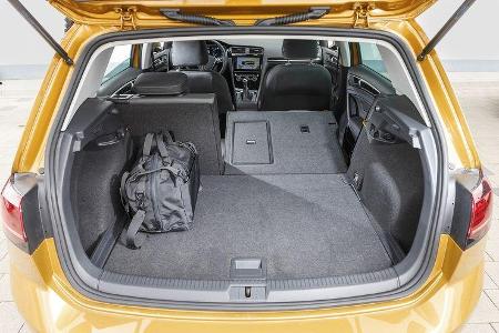 VW Golf, Interieur Kofferraum