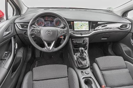 Opel Astra, Interieur