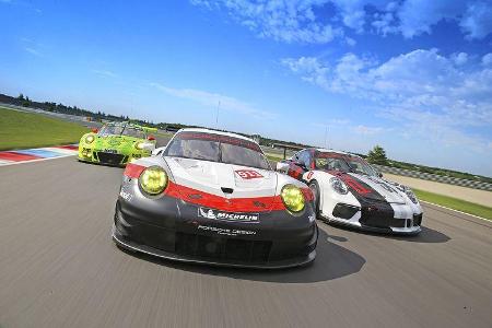 Porsche 911 GT3 Cup, Porsche 911 GT3 R, Porsche 911 RSR, Exterieur