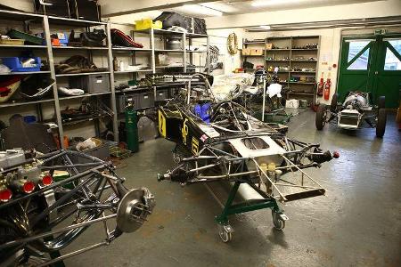 Lotus 72 - Classic Team Lotus - Lotus Workshop - Werkstatt - Hethel - England