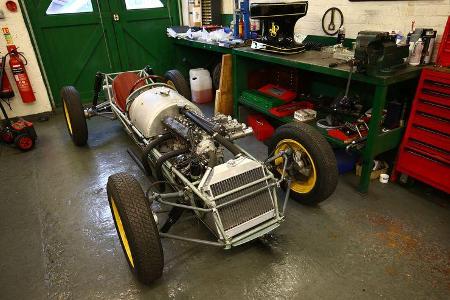 Lotus 12 - Classic Team Lotus - Lotus Workshop - Werkstatt - Hethel - England