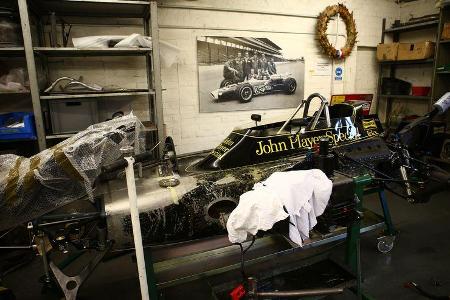 Lotus 72 - Classic Team Lotus - Lotus Workshop - Werkstatt - Hethel - England