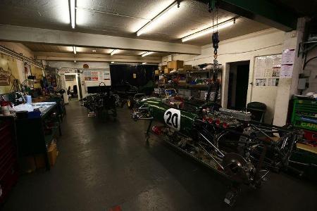 Lotus 20 - Classic Team Lotus - Lotus Workshop - Werkstatt - Hethel - England