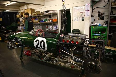 Lotus 20 - Classic Team Lotus - Lotus Workshop - Werkstatt - Hethel - England