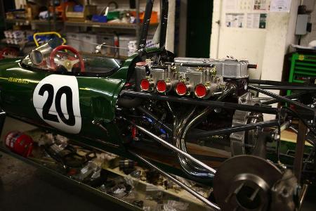 Lotus 20 - Classic Team Lotus - Lotus Workshop - Werkstatt - Hethel - England