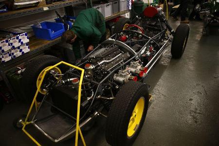 Lotus 16 - Classic Team Lotus - Lotus Workshop - Werkstatt - Hethel - England