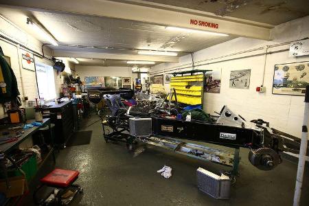 Lotus 77 - Classic Team Lotus - Lotus Workshop - Werkstatt - Hethel - England
