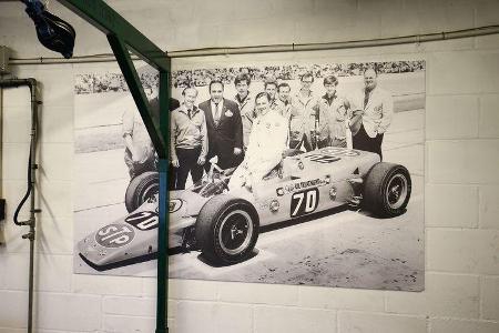 Lotus 56 - Indy 500 1968 - Classic Team Lotus - Lotus Workshop - Werkstatt - Hethel - England
