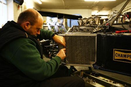 Lotus 77 - Classic Team Lotus - Lotus Workshop - Werkstatt - Hethel - England