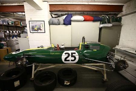 Lotus 25 - Classic Team Lotus - Lotus Workshop - Werkstatt - Hethel - England