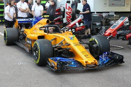McLaren - GP Monaco - Formel 1 - Mittwoch - 23.5.2018