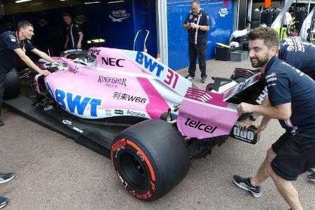 Force India - GP Monaco - Formel 1 - Mittwoch - 23.5.2018