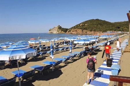 Strand in Castiglione della Pescaia