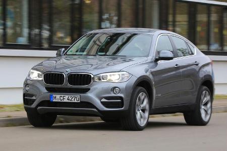 BMW X6 xDrive 30d, Frontansicht BMW X6 xDrive 30d, Frontansicht