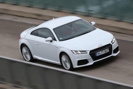 Audi TT Coupé 2.0 TDI, Draufsicht