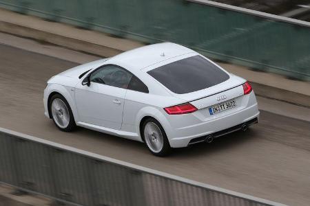 Audi TT Coupé 2.0 TDI, Draufsicht