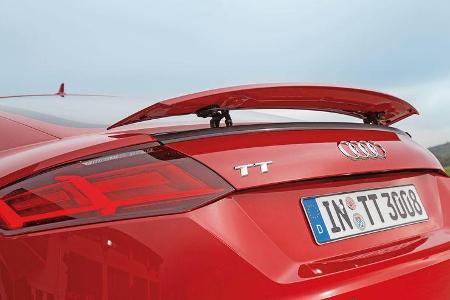 Audi TT 2.0 TFSI, Heckspoiler