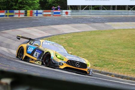 24h-Rennen Nürburgring 2018 - Nordschleife - Mercedes-AMG GT3 - Startnummer #4