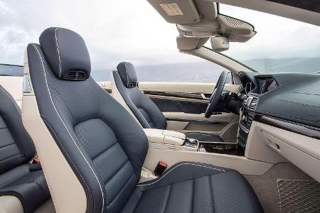 12/2012 Mercedes E-Klasse Cabrio, Innenraum