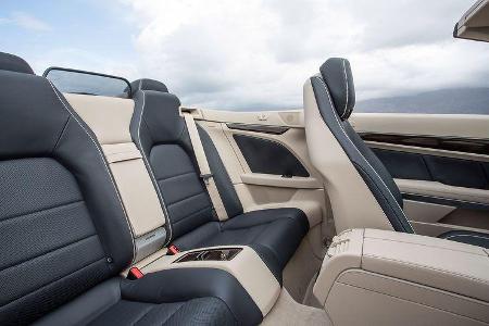 12/2012 Mercedes E-Klasse Cabrio, Innenraum
