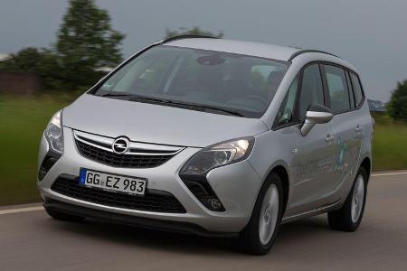 Opel Zafira 1.6 CNG Turbo, Frontansicht