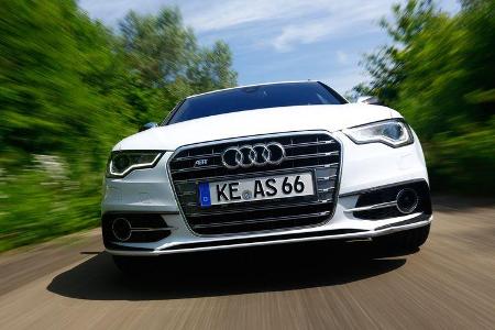 Abt-Audi AS6-R, Kühlergrill, Frontansicht